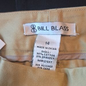 Bill Blass Beige Casual Pants